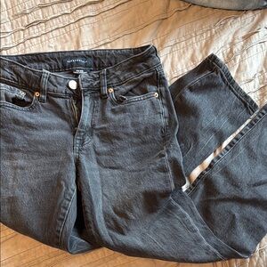 Aeropostale Black Straight Leg Jeans Versatile Style